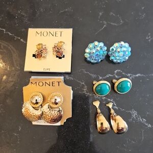 Monet Clip-On Earrings Set